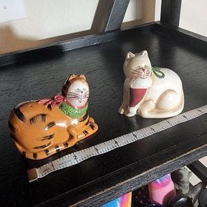 Cat salt and pepper shakers